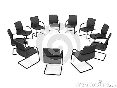 Meeting chairs Stock Photo