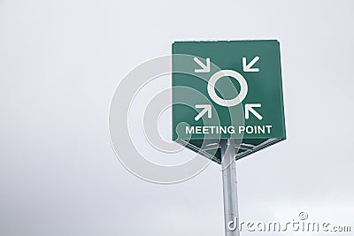 Meeting Point Stock Photo