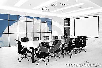 Meeting room Stock Photo