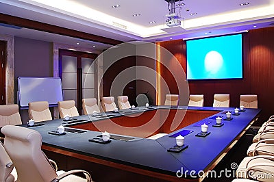 Meeting room Stock Photo