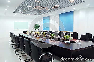 Meeting room Stock Photo