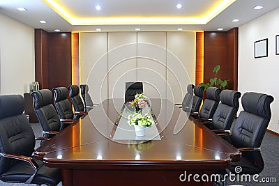 Meeting room Stock Photo