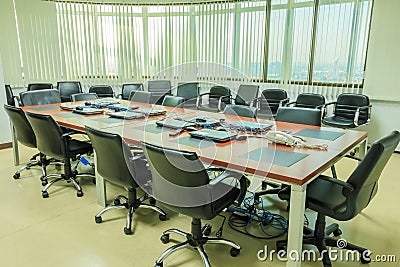 Meeting room Stock Photo
