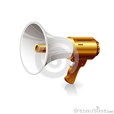 Megaphone Vector Illustration