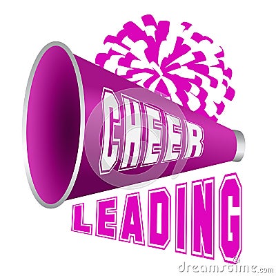 Megaphone Cheer Vector Illustration