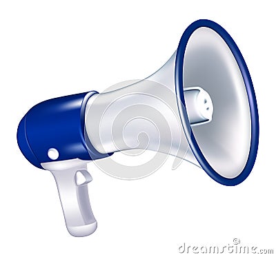 Megaphone, icon Vector Illustration