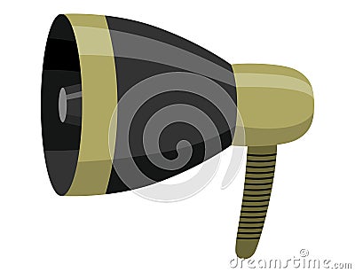 Megaphone icon. Amplify your message with this bold and attention-grabbing graphic. Perfect for marketing and Vector Illustration