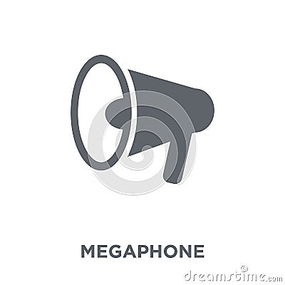 Megaphone icon from collection. Vector Illustration