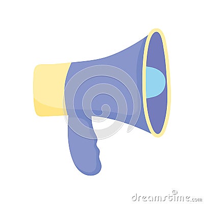 megaphone voice icon Vector Illustration