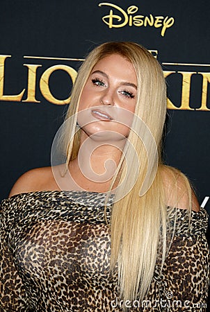 Meghan Trainor Editorial Stock Photo