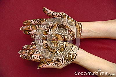 Mehandi Stock Photo