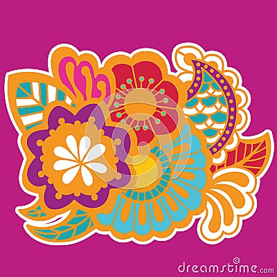 Mehndi design. Patterns. Vector Illustration