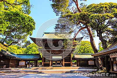 Meiji Shrine,Shibuya,Tokyo,Japan Editorial Stock Photo