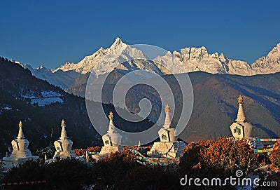 Meili(Meri) Snow Mountains 6 Stock Photo