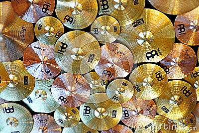 Meinl cymbals Editorial Stock Photo