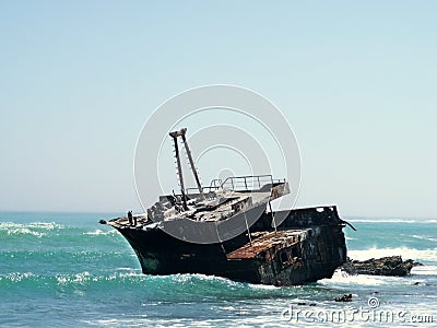 Meisho Maru wreck Stock Photo