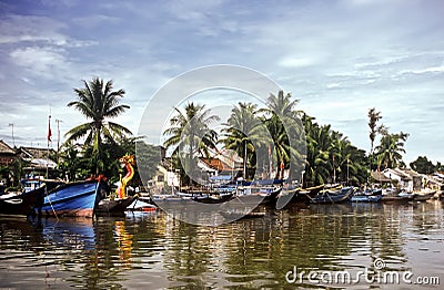 Mekong Delta, Vietnam Stock Photo