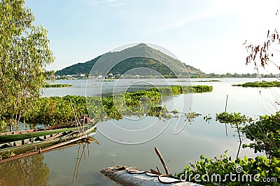 Mekong Delta in Vietnam Stock Photo