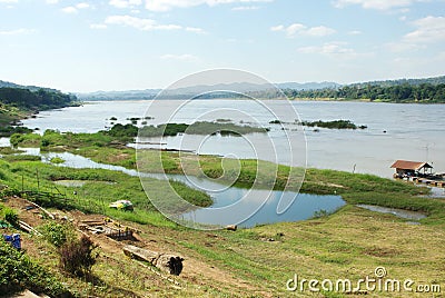 Mekong river Stock Photo