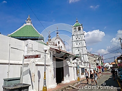 Kampung Keling Mosque at Melaka Editorial Stock Photo