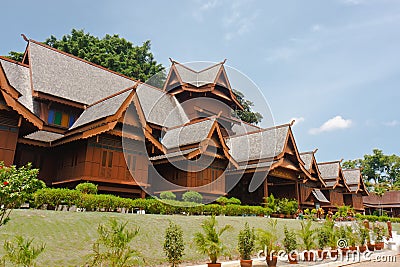 Malacca Sultanate Palace Stock Photo