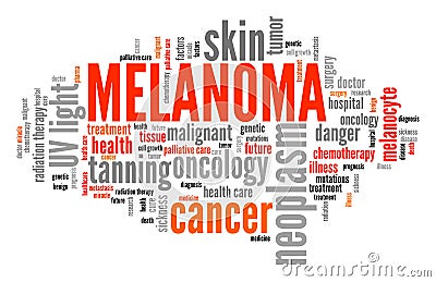 Melanoma cancer Stock Photo