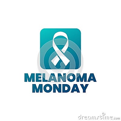 Melanoma Monday flyer, feed Vector Illustration