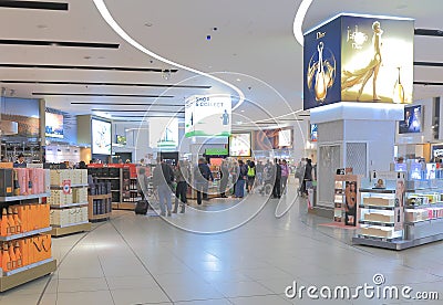 Melbourne Airport Duty free shop Editorial Stock Photo