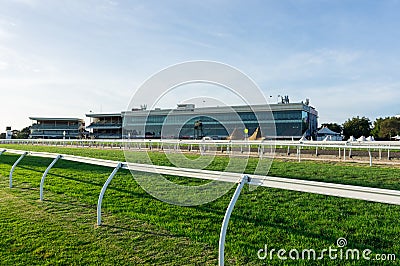 Caulfield Racecourse in the City of Glen Eira in the eastern Melbourne suburb of Caulfield. Editorial Stock Photo