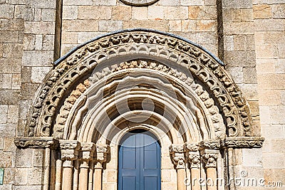 San Roque Chapel in Melide Spain Stock Photo