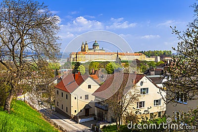 Melk abbey - unesco heritage site in Austria Stock Photo