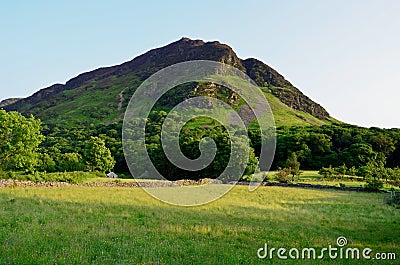 Mellbreak Fell, Lake District near Loweswater, Cumbria, UK Stock Photo