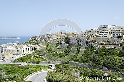 Mellieha Stock Photo