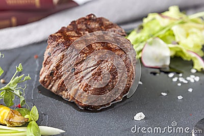 A mellow Chateaubriand Stock Photo