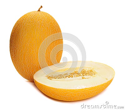 Melon cantaloupe Stock Photo