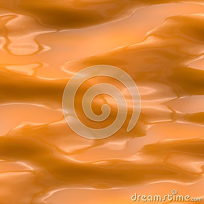 Melted caramel texture Stock Photo