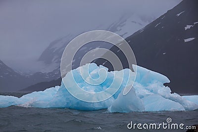 Melting Glacier in Alaska Stock Photo
