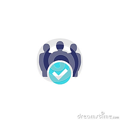 Membership, join community vector icon Vector Illustration