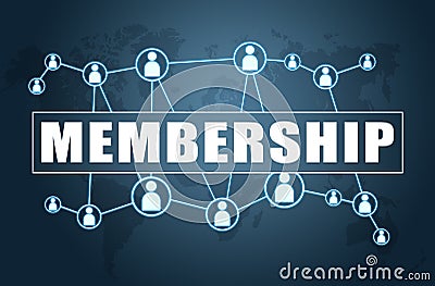 Membership Stock Photo