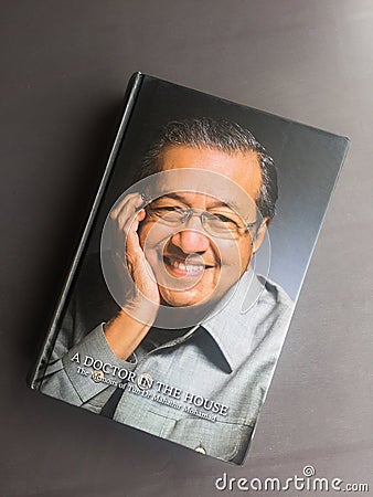 A memoir of Mahathir Mohammad Editorial Stock Photo