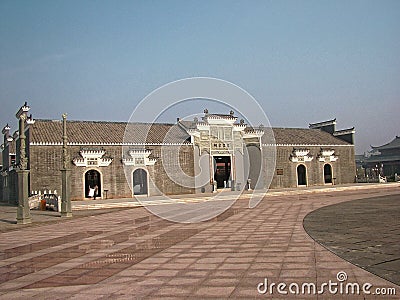 Memorial Ancestor Hall-Hakka Ancestral Hall Stock Photo