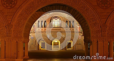 Memorial Church in Stanford Editorial Stock Photo