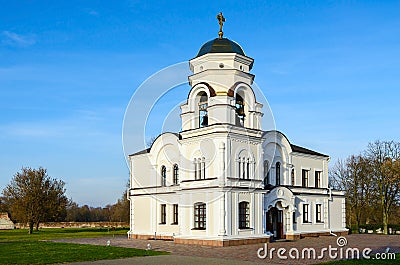 Memorial complex Brest Hero Fortress. Church House beginning of XXI century Stock Photo