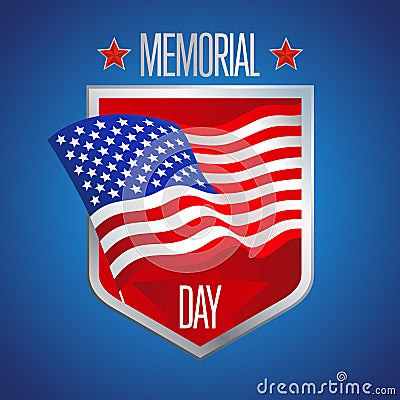 Memorial Day design Vector Illustration