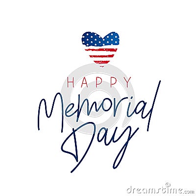 Memorial day Vector Illustration