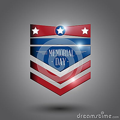 Memorial day Vector Illustration