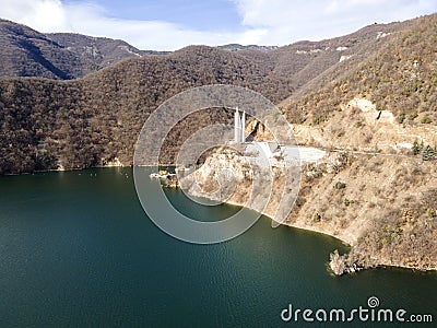 Memorial of Rhodope partisan detachment Anton Ivanov Bulgaria Stock Photo