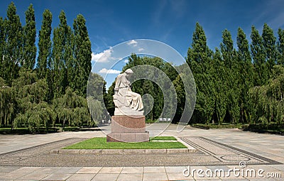 Memorial of the second world war Editorial Stock Photo