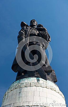 Memorial of the second world war Editorial Stock Photo