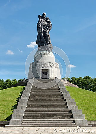 Memorial of the second world war Editorial Stock Photo